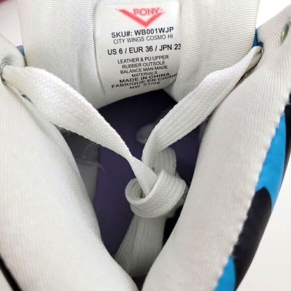 PONY x Shaun Neff City Wings Cosmo high top sneakers - Picture 8 of 13